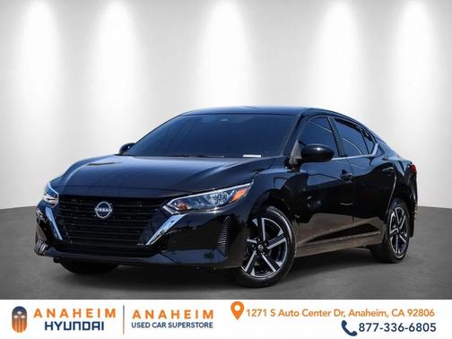 Super Black 2024 Nissan Sentra SV