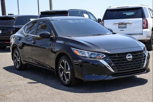Super Black 2024 Nissan Sentra SV