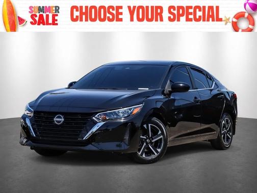 Super Black 2024 Nissan Sentra SV