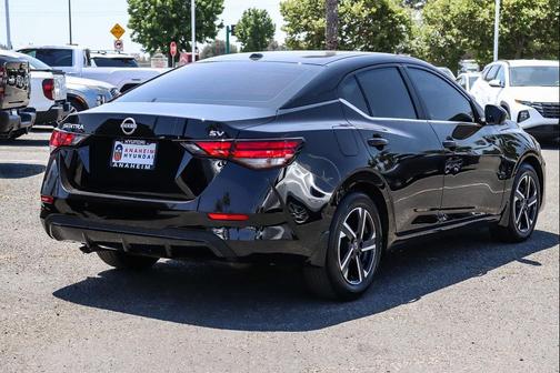 Super Black 2024 Nissan Sentra SV