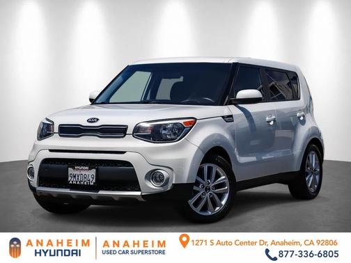 Clear White 2019 Kia Soul +