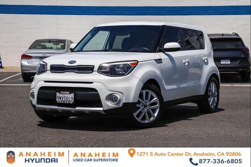 Clear White 2019 Kia Soul +
