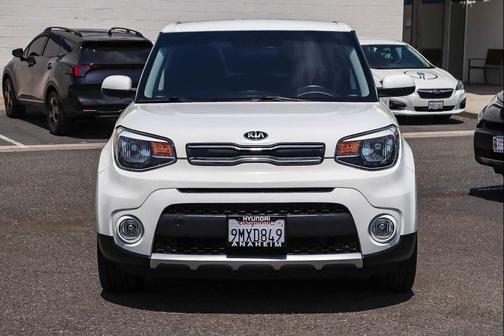 Clear White 2019 Kia Soul +