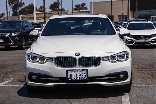 White 2018 BMW 330e iPerformance