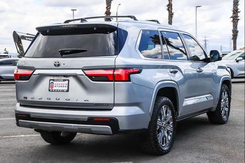 Celestial Silver Metallic 2025 Toyota Sequoia Capstone
