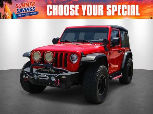 Firecracker Red Clearcoat 2018 Jeep Wrangler Sport S