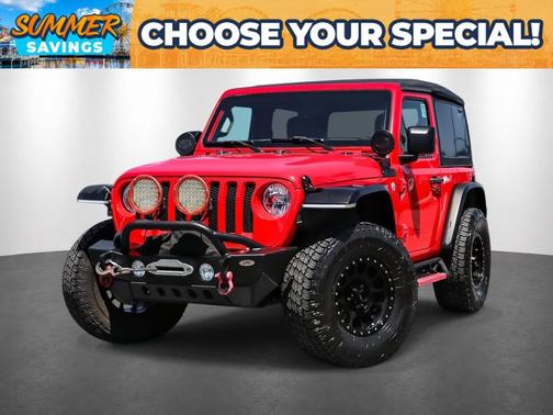 Firecracker Red Clearcoat 2018 Jeep Wrangler Sport S