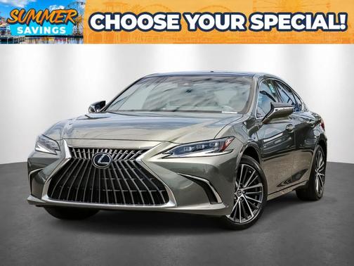 Sunlit Green 2025 Lexus ES 350 Base