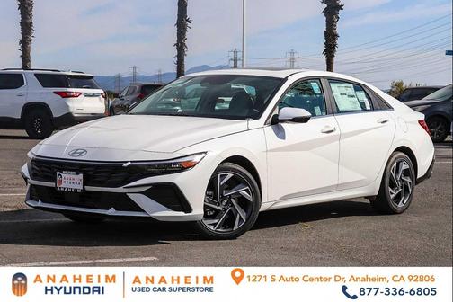 Serenity White 2026 Hyundai ELANTRA Limited