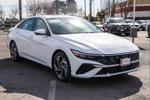 Serenity White 2026 Hyundai ELANTRA Limited
