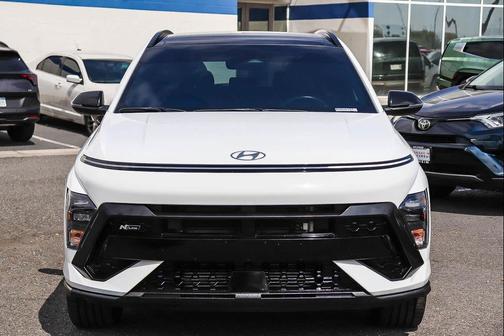 Atlas White 2024 Hyundai KONA N Line