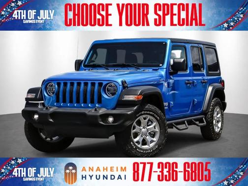 Hydro Blue Pearlcoat 2021 Jeep Wrangler Unlimited Islander 4x4