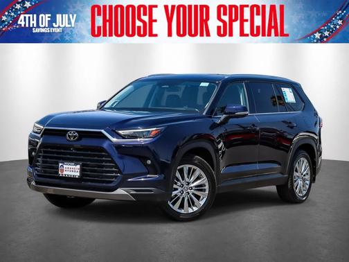 Blueprint 2024 Toyota Grand Highlander Platinum