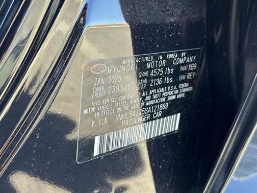 2025 Hyundai SONATA Hybrid Limited