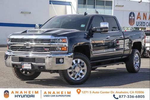 Graphite Metallic 2017 Chevrolet Silverado 2500 LTZ