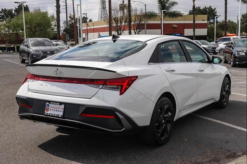 Serenity White 2026 Hyundai ELANTRA Sport