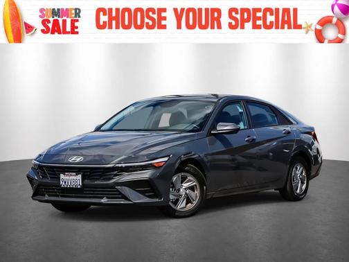 Ecotronic Gray 2025 Hyundai ELANTRA SE