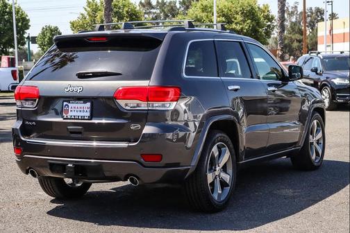 Granite Crystal Metallic Clearcoat 2015 Jeep Grand Cherokee Overland