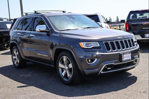 Granite Crystal Metallic Clearcoat 2015 Jeep Grand Cherokee Overland