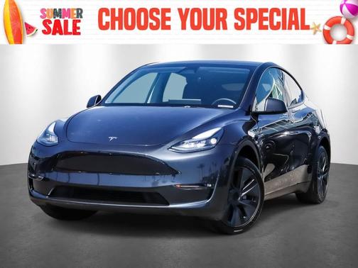 Gray 2024 Tesla Model Y Long Range Dual Motor All-Wheel Drive