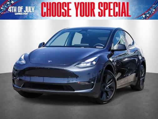 Gray 2024 Tesla Model Y Long Range Dual Motor All-Wheel Drive