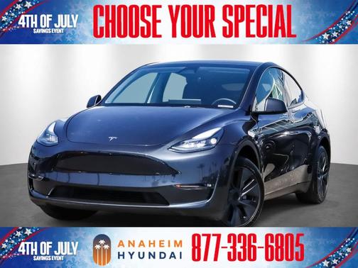 Gray 2024 Tesla Model Y Long Range Dual Motor All-Wheel Drive