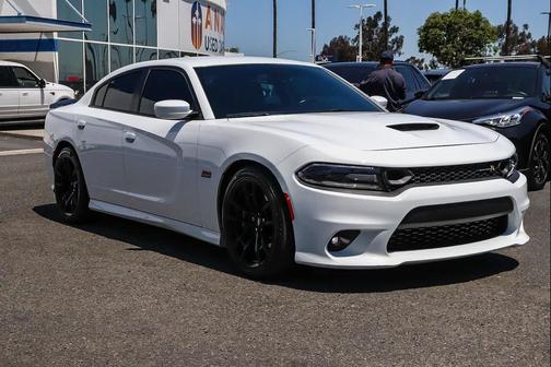 White Knuckle Clearcoat 2021 Dodge Charger Scat Pack