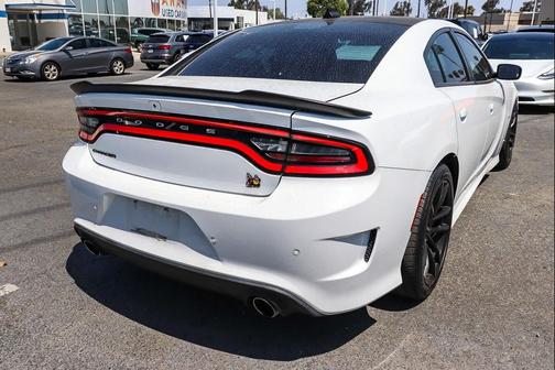 White Knuckle Clearcoat 2021 Dodge Charger Scat Pack