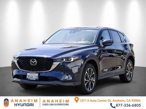 Deep Crystal Blue Mica 2023 Mazda CX-5 2.5 S Premium Plus Package