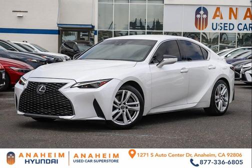 Eminent White Pearl 2021 Lexus IS 300 Base
