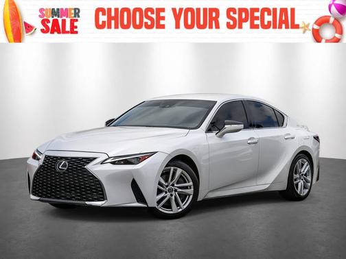 Eminent White Pearl 2021 Lexus IS 300 Base