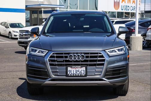 Gray 2020 Audi Q5 45 Premium Plus