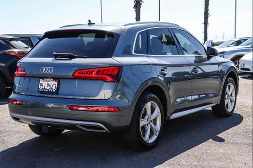 Gray 2020 Audi Q5 45 Premium Plus