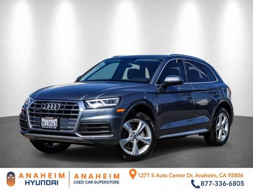 Gray 2020 Audi Q5 45 Premium Plus