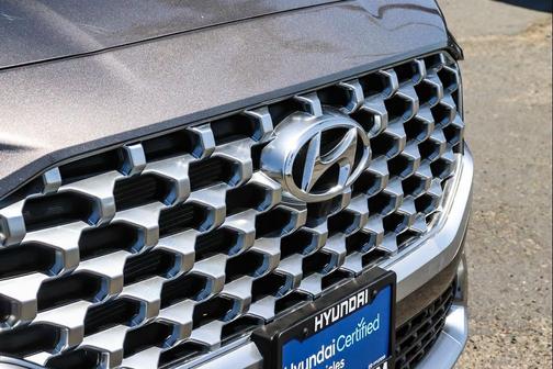 Portofino Gray 2023 Hyundai Santa Fe Plug-In Hybrid Limited