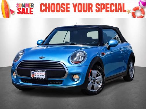 Electric Blue Metallic 2019 MINI Convertible Cooper