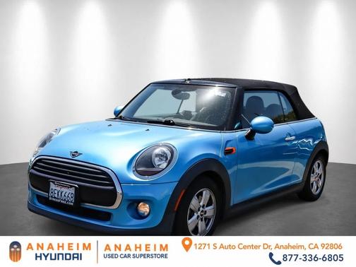 Electric Blue Metallic 2019 MINI Convertible Cooper