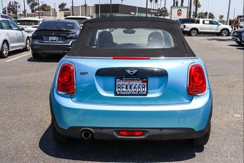 Electric Blue Metallic 2019 MINI Convertible Cooper