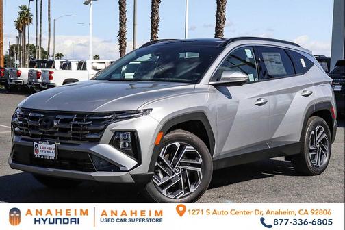 Shimmering Silver 2026 Hyundai TUCSON Hybrid Limited