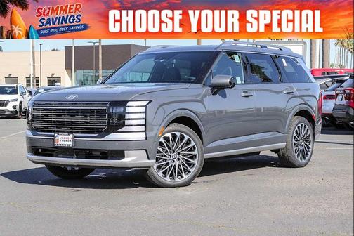 Ecotronic Gray Pearl 2026 Hyundai Palisade Hybrid Calligraphy