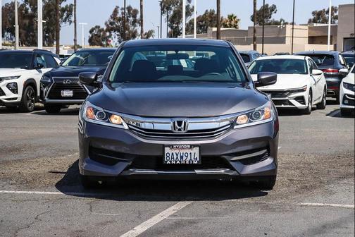 Gray 2017 Honda Accord LX