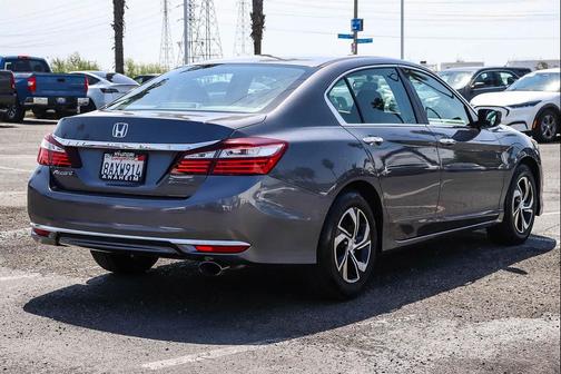 Gray 2017 Honda Accord LX