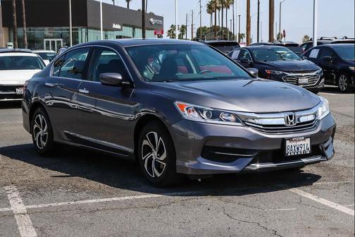 Gray 2017 Honda Accord LX