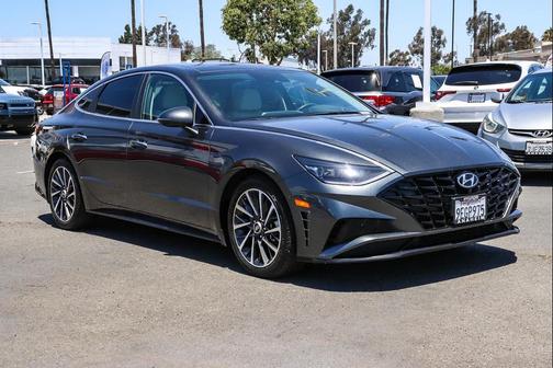 Portofino Gray 2023 Hyundai SONATA Limited
