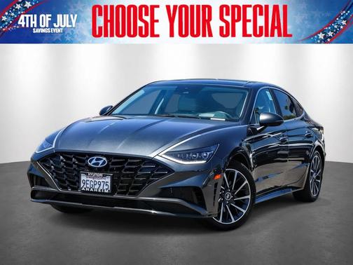 Portofino Gray 2023 Hyundai SONATA Limited