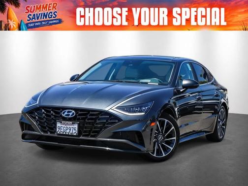 Portofino Gray 2023 Hyundai SONATA Limited