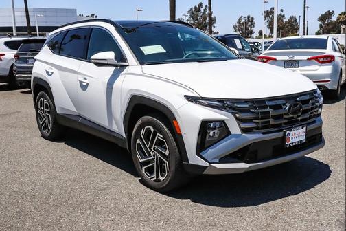 Creamy White Pearl 2026 Hyundai TUCSON Hybrid Limited