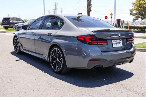 Bernina Grey Amber Effect Metallic 2021 BMW 540 540i