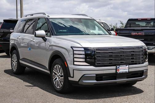 Typhoon Silver Metallic 2026 Hyundai Palisade Hybrid SEL 7P