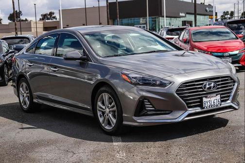 Machine Gray 2018 Hyundai SONATA Limited